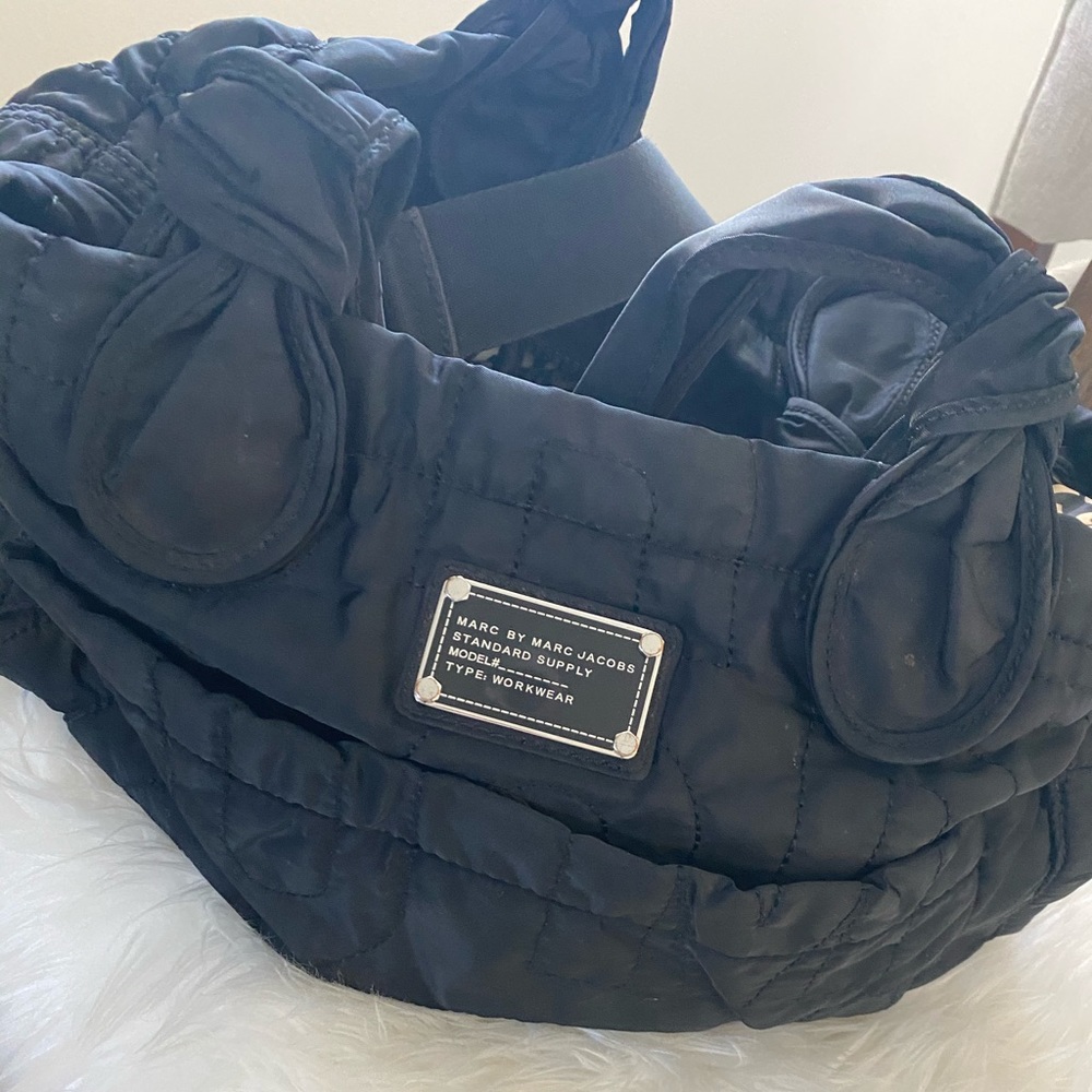 Used Marc by Marc Jacobs quilted diaper bag